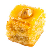 BAKLAWA NOISETTES AMANDES (4 pièces)