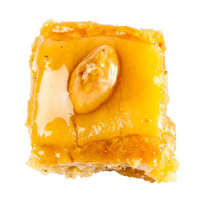 BAKLAWA NOISETTES AMANDES (4 pièces)